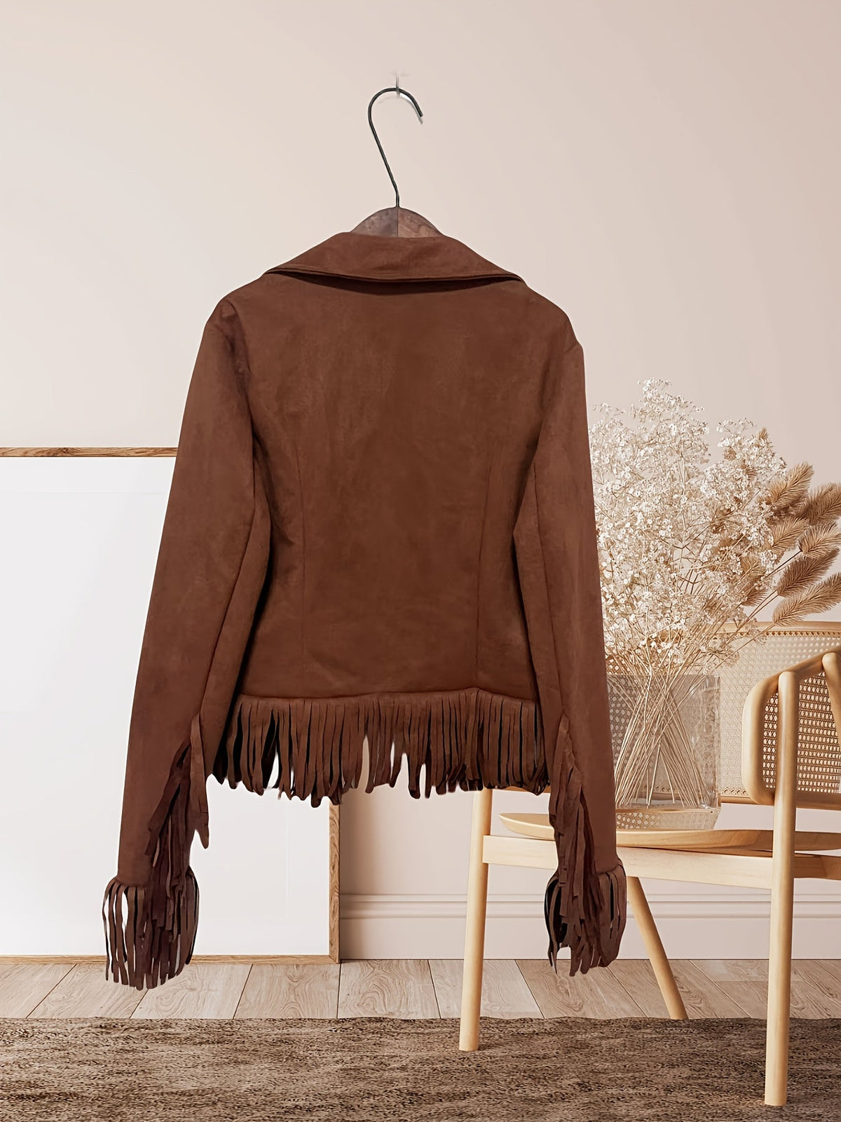 Briar | Women's Fringe Western Button-Front Jacket – image 2