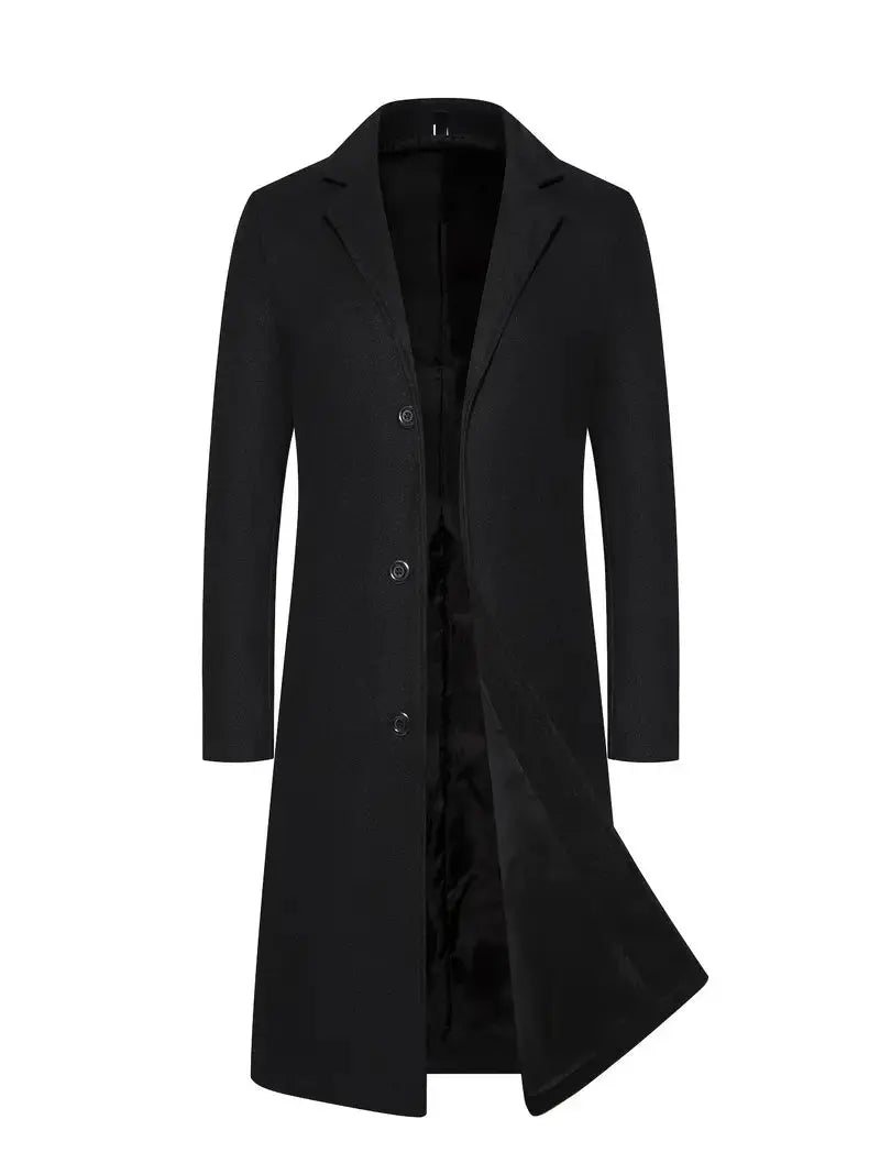 Quentin | Men's Classic Longline Overcoat