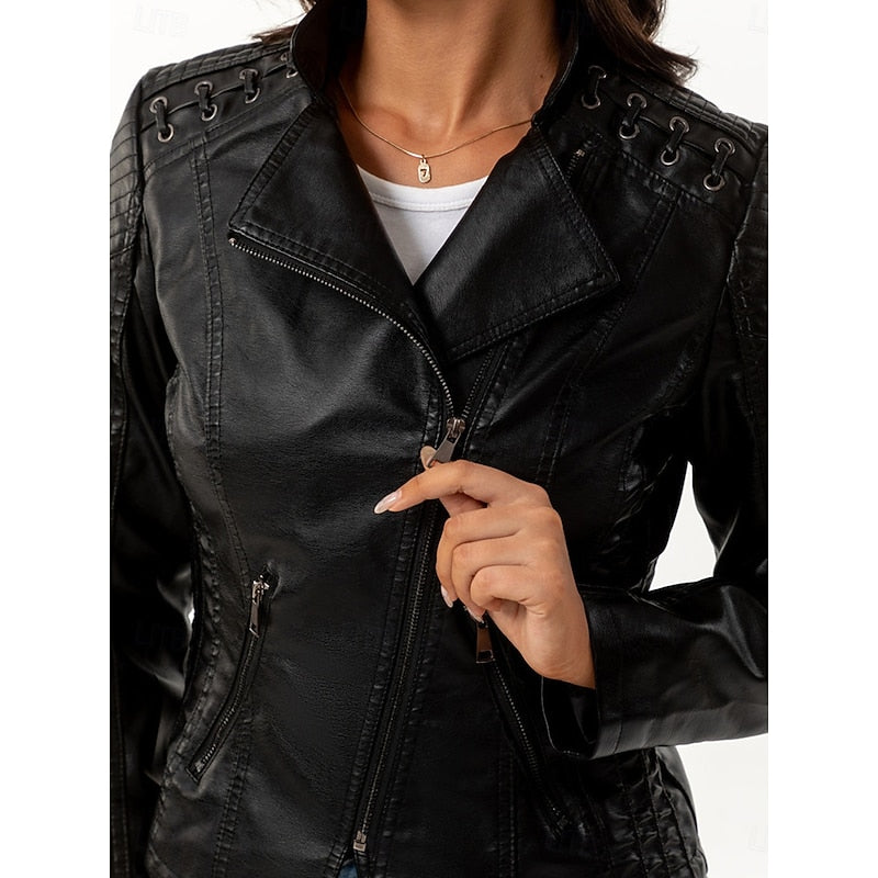 Annelise | Women's Tailored Biker-Style Jacket