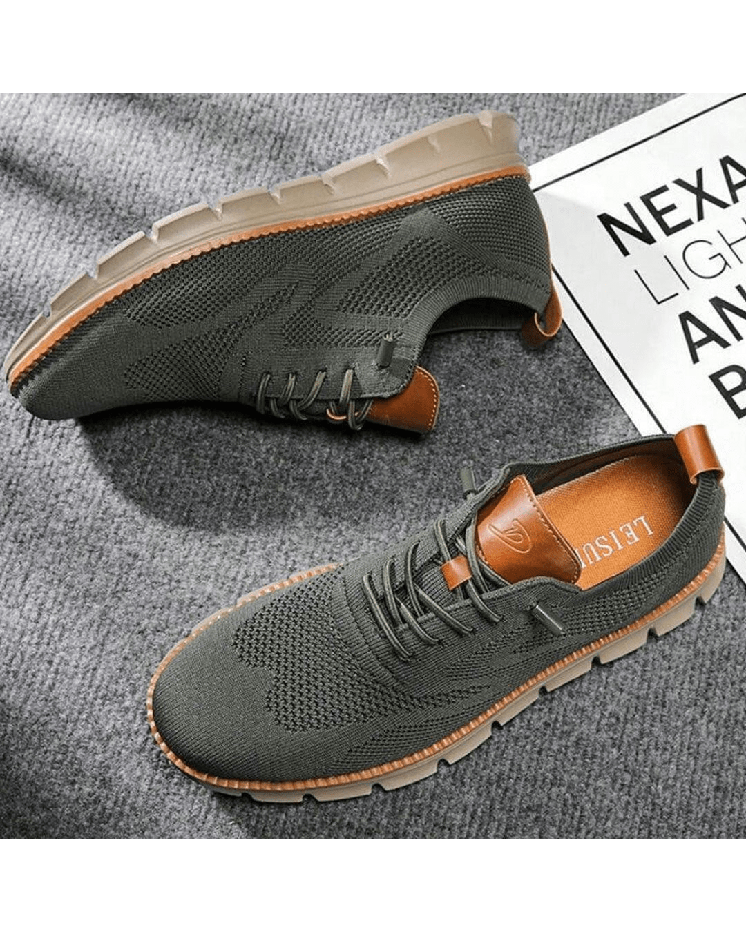 Lysander | Men's Modern Comfort Everyday Trainers