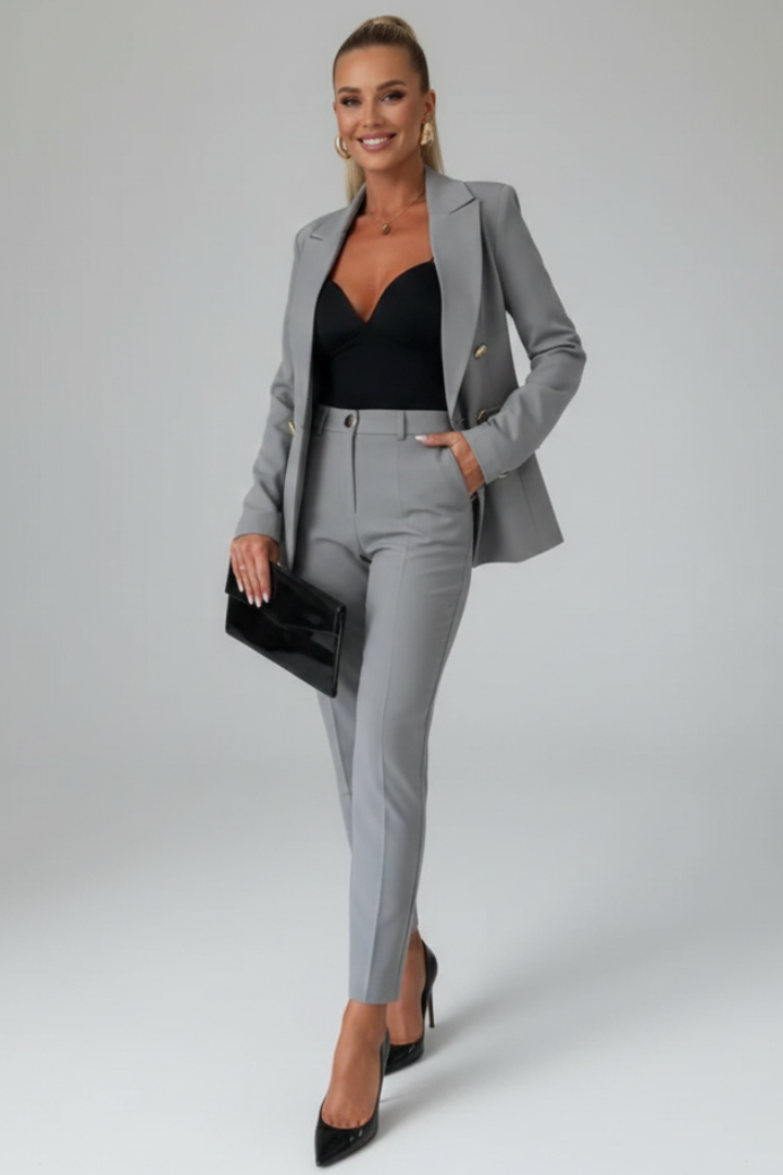 Adelaide | Women's Tailored Double-Breasted Blazer Set