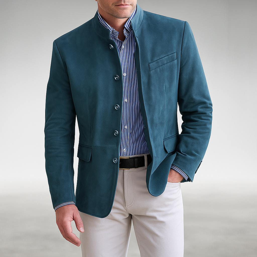 Lowell | Men's Modern Button-Front Cardigan