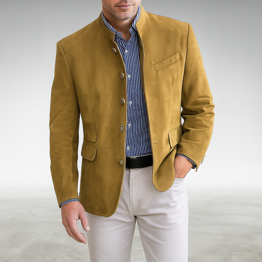 Lowell | Men's Modern Button-Front Cardigan