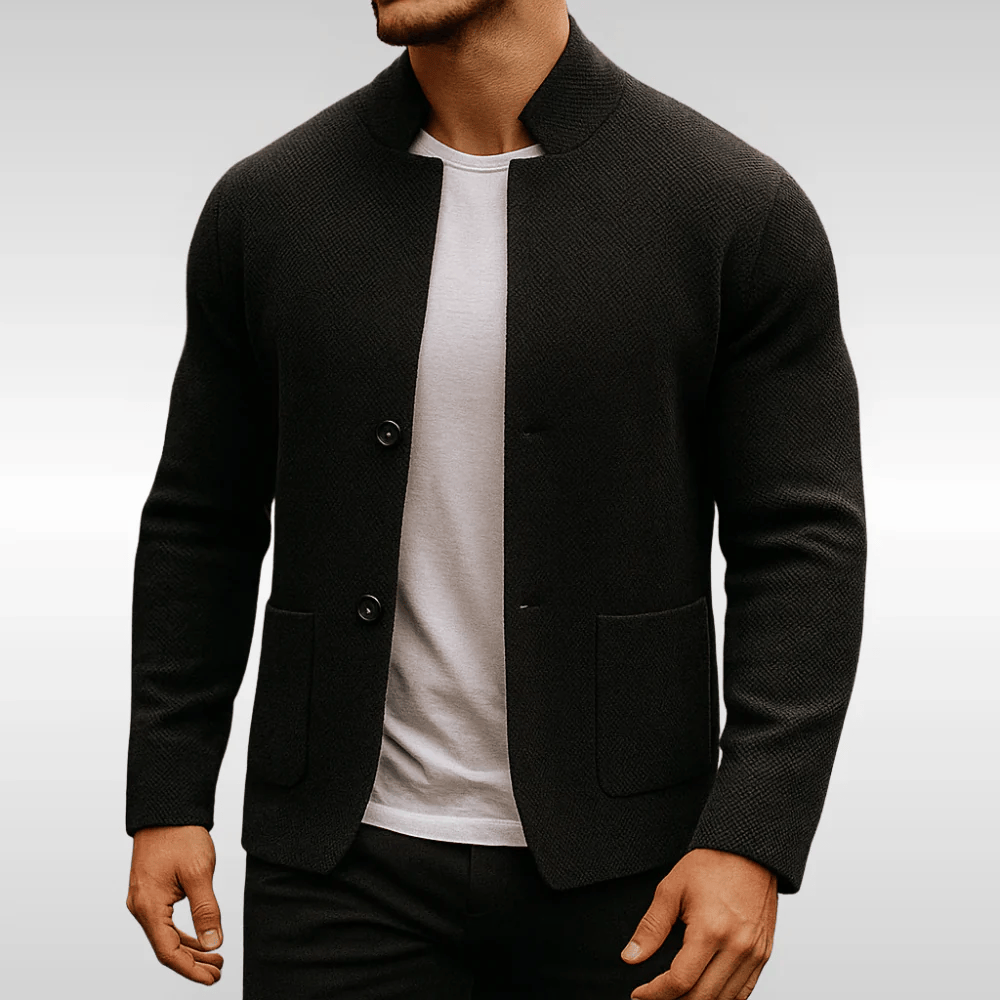 Montgomery | Men's Classic Textured Pocket Cardigan