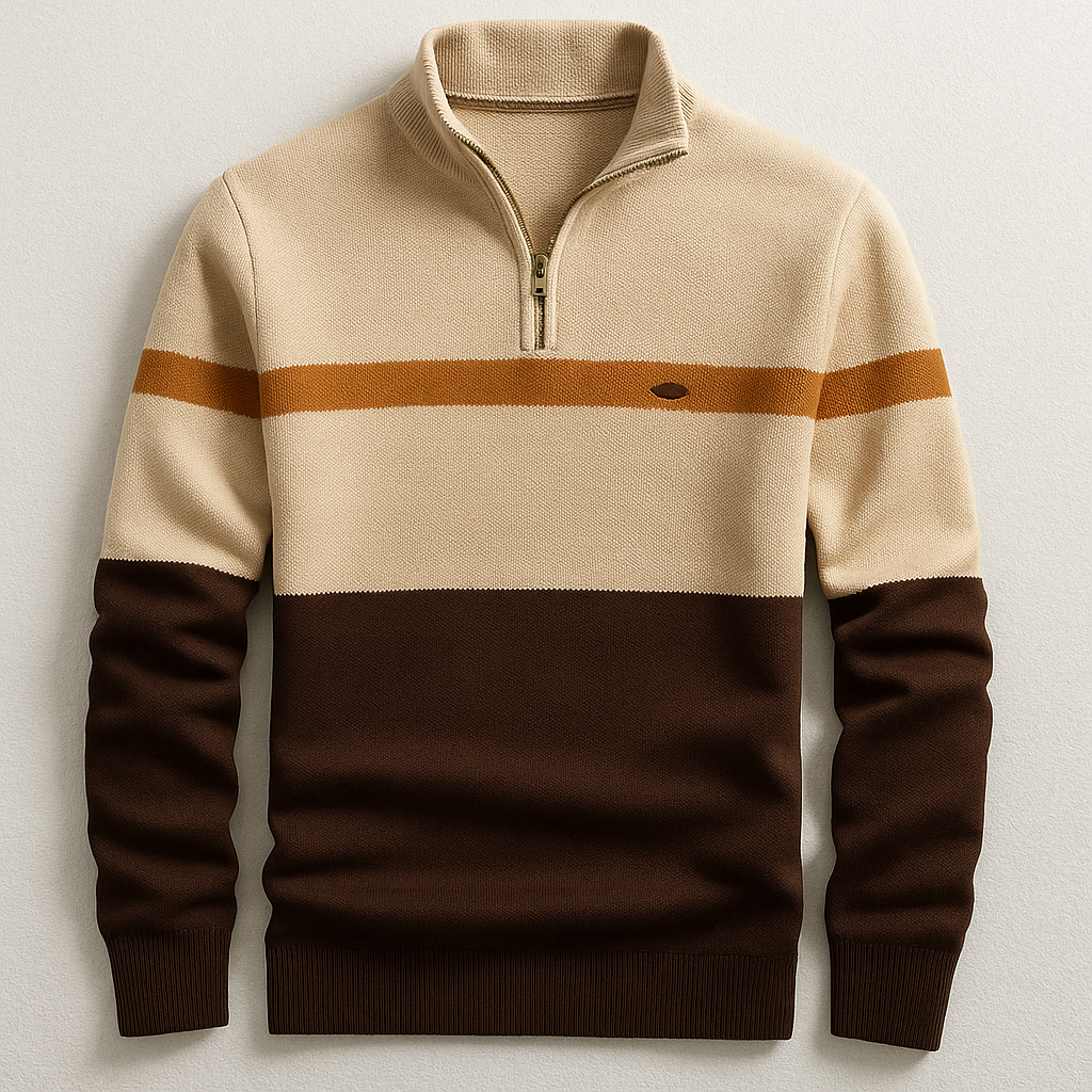 Elston / Men’s Midweight Cotton Quarter-Zip Pullover