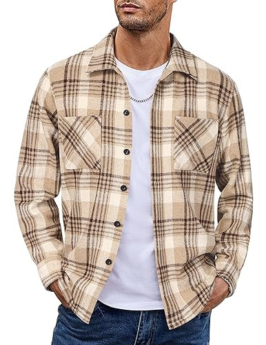 Gregory | Men's Plaid Shirt Jacket