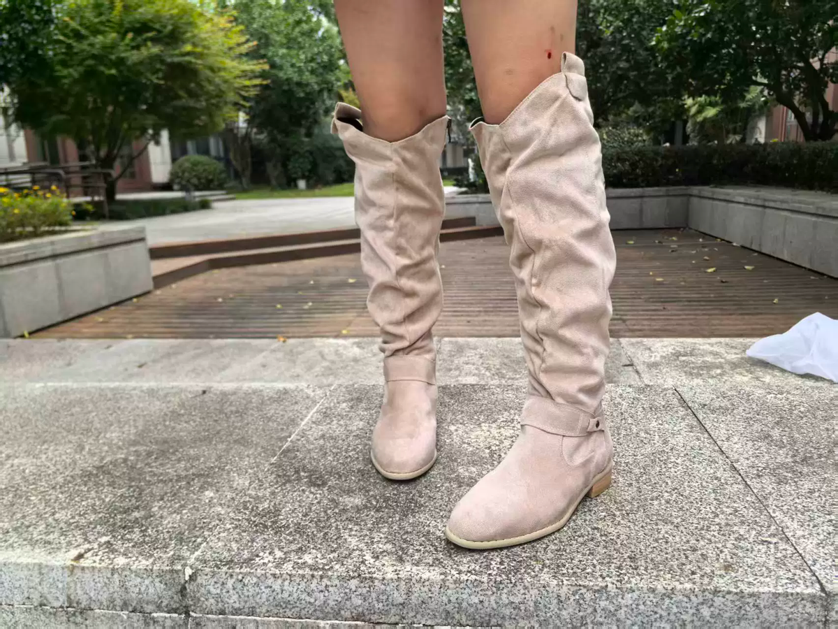 Imogen | Women's Suede Knee-High Boots