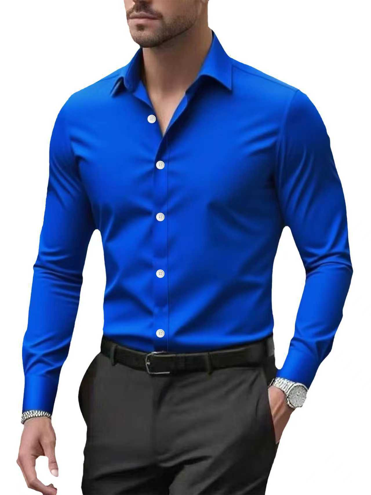 Douglas | Men's Button-Down Long-Sleeve Shirt