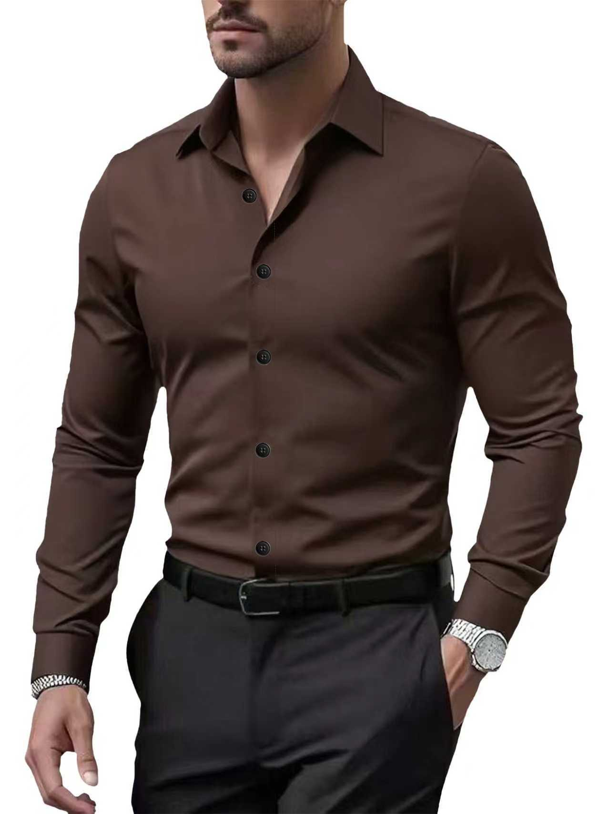 Douglas | Men's Button-Down Long-Sleeve Shirt