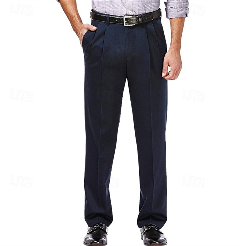 Colin | Men's Tailored Pleated Trousers