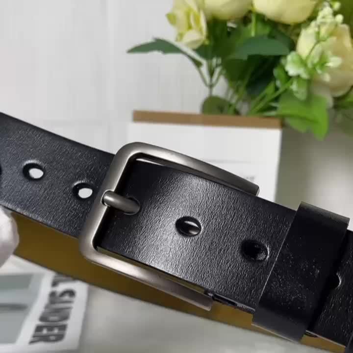 Kendrick | Men's Classic Pin-Buckle Leather-Look Belt – original product image 7