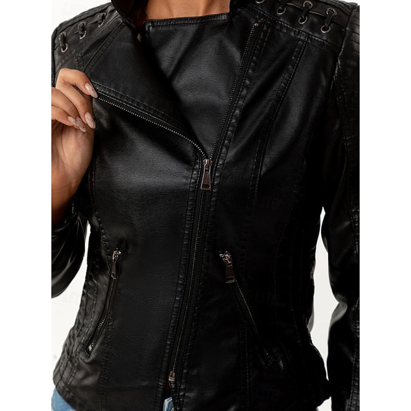 Annelise | Women's Tailored Biker-Style Jacket