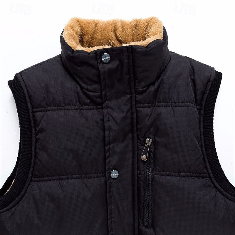 Hartley | Men's Fleece-Lined Padded Gilet - image 5
