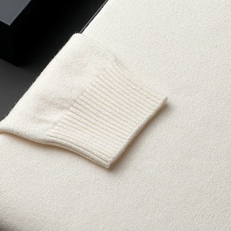 Eamon | Men's Ribbed High-Neck Jumper