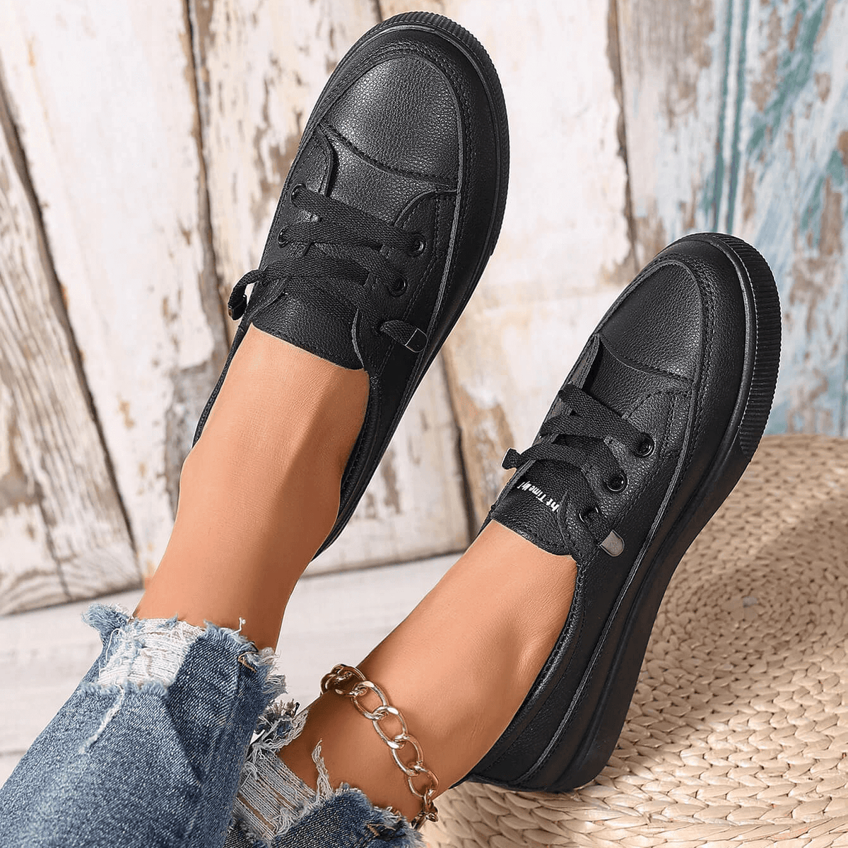 Lucinda | Women's Classic Orthopaedic Lace-Up Shoes
