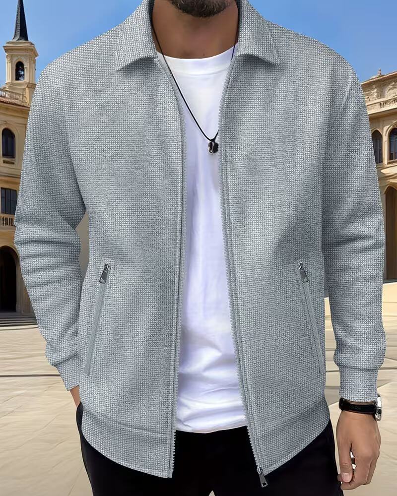 Montague | Men's Classic Textured Athletic Jacket