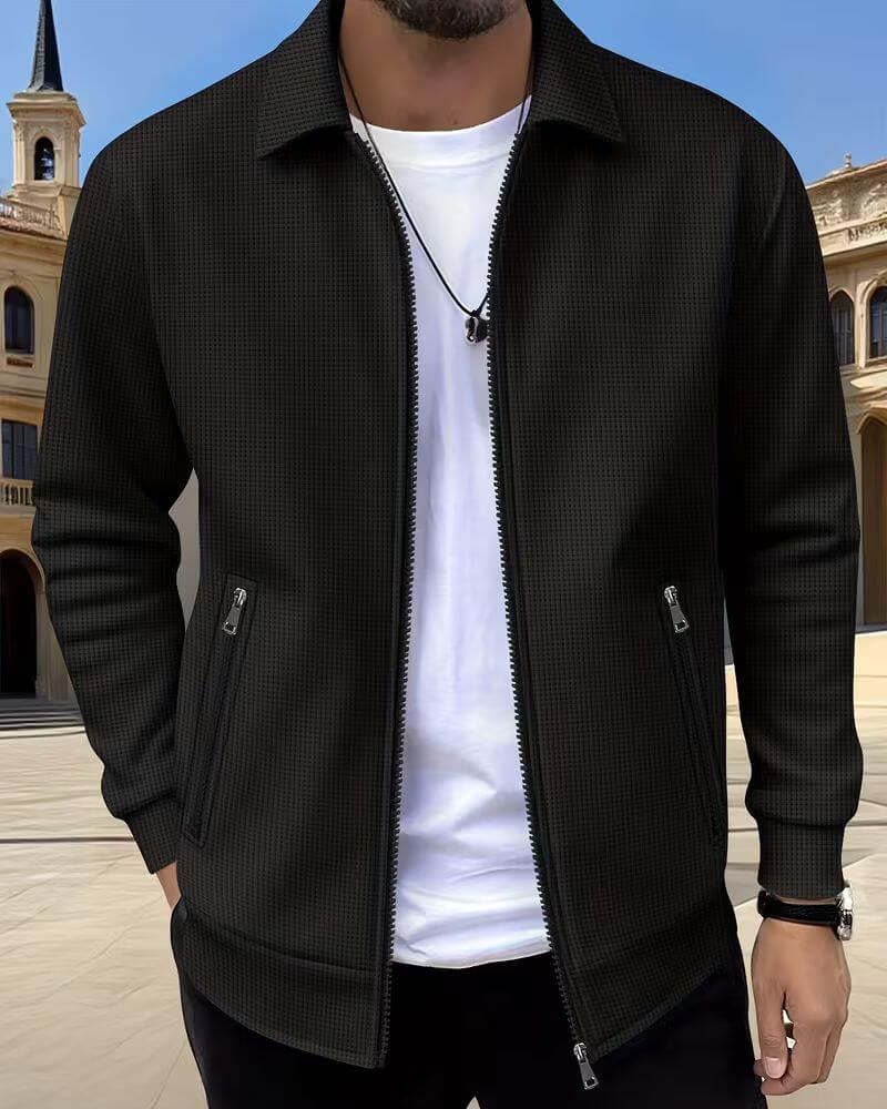 Montague | Men's Classic Textured Athletic Jacket