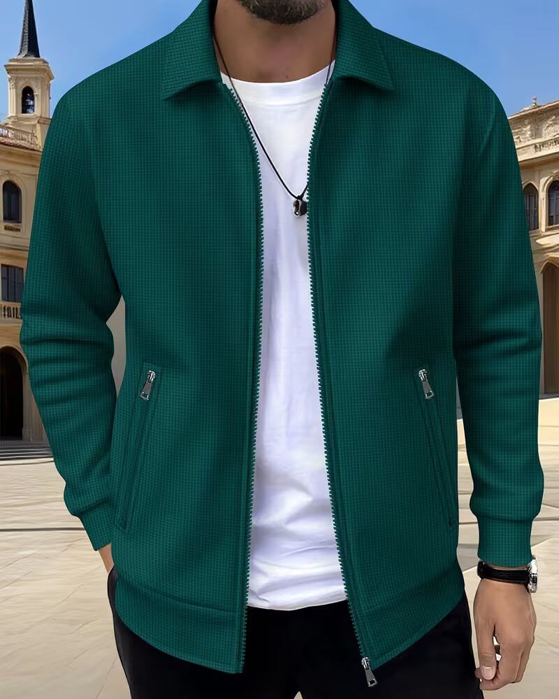 Montague | Men's Classic Textured Athletic Jacket