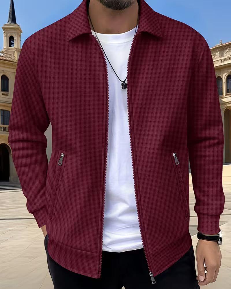 Montague | Men's Classic Textured Athletic Jacket