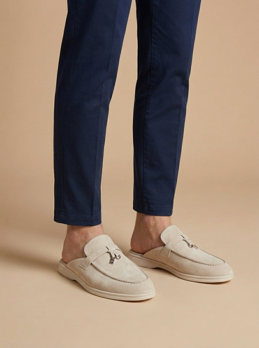 Loafers Men Suede Slip On Design