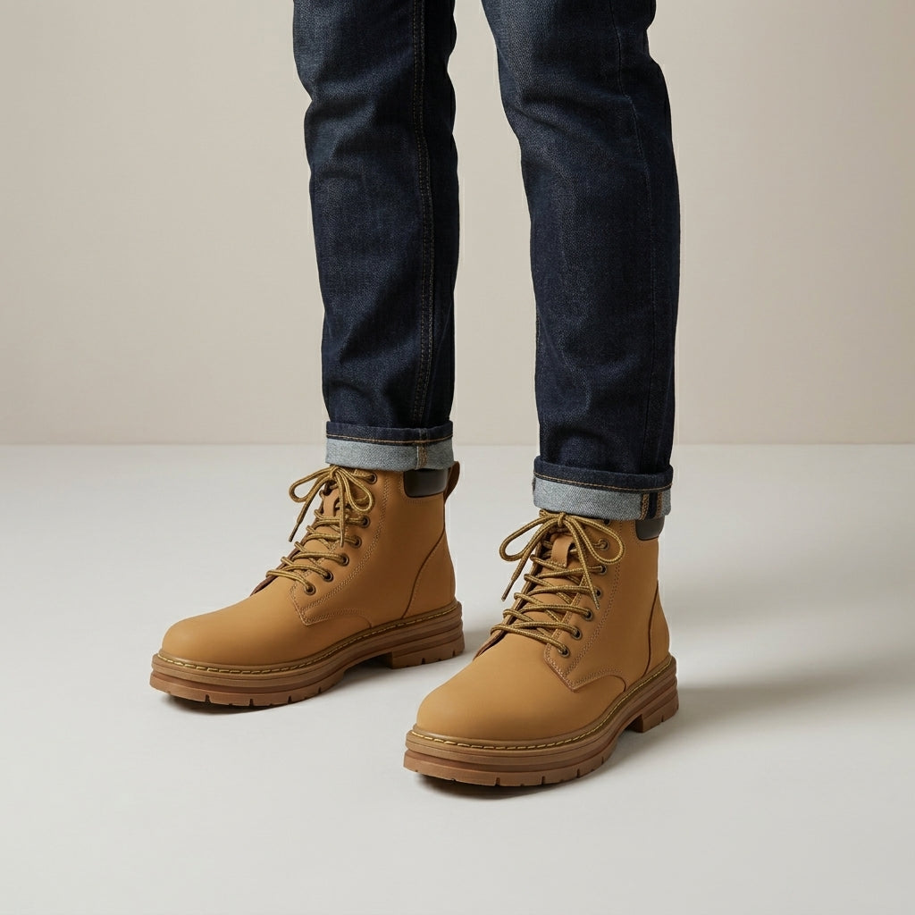 Oakes | Men's Lace-Up Work Boots