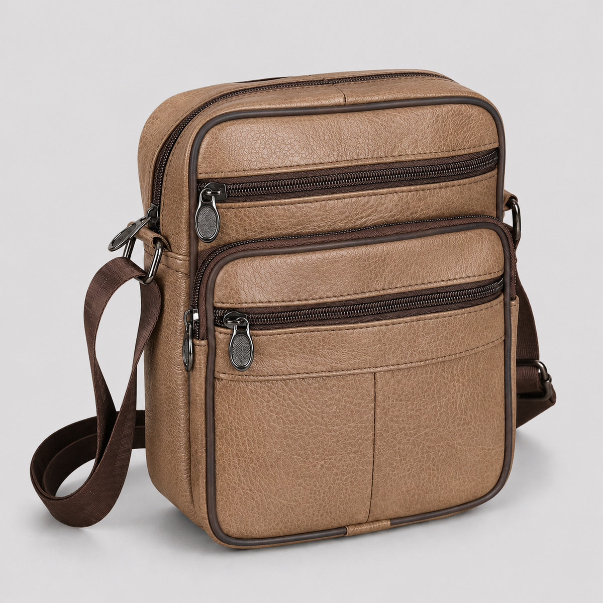 Wilfred | Men's Leather-Look Shoulder Bag with Organised Pockets – original product photograph 5