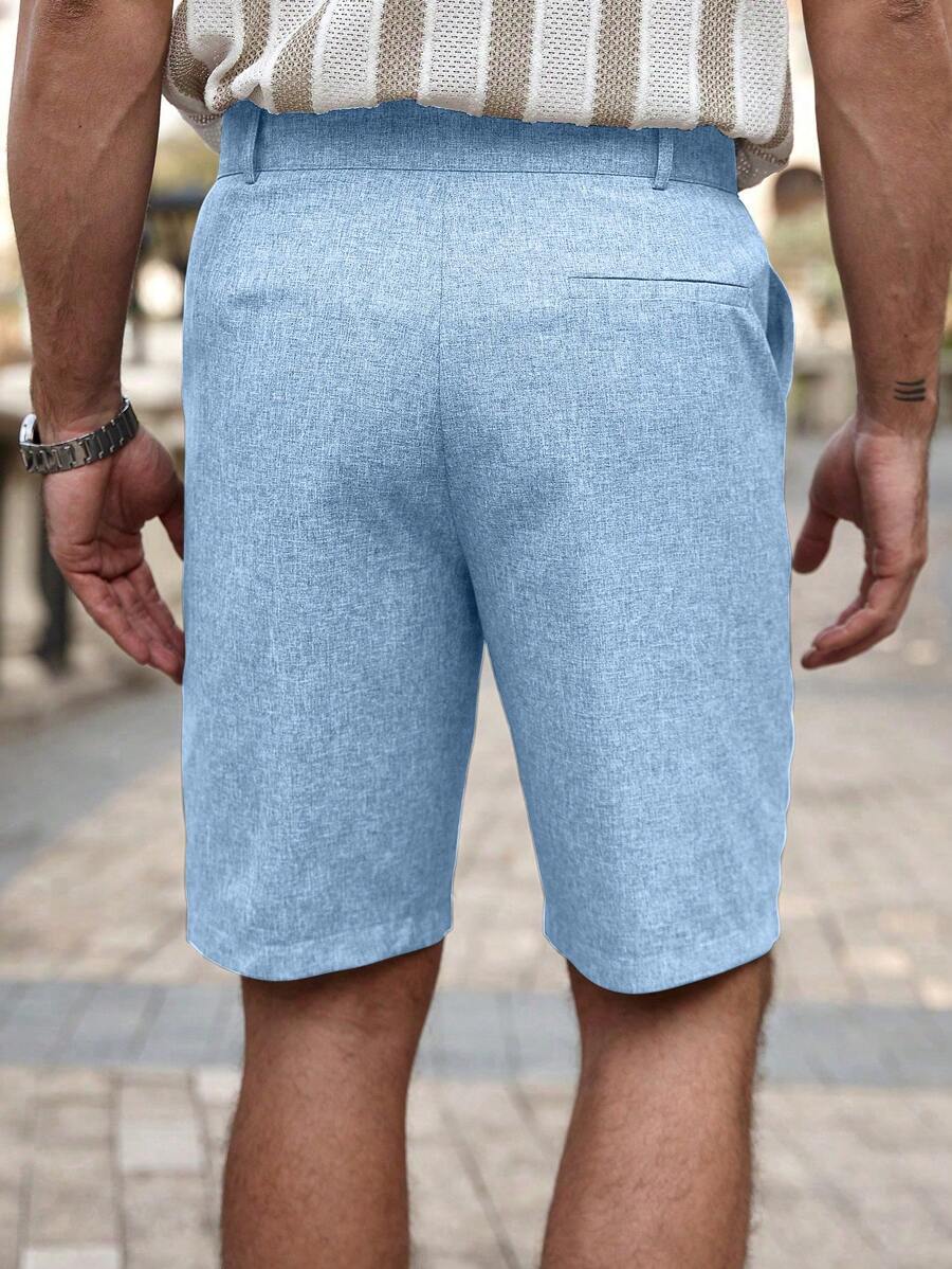 Torren / Men’s Khaki Casual Shorts with Drawstring Waist