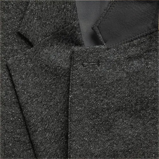 Montgomery | Men's Tweed-Style Three-Piece Wedding Suit - product photo 24