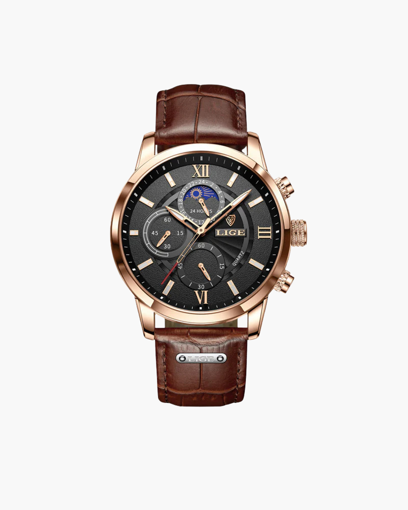 Waterproof Watch Leather Strap
