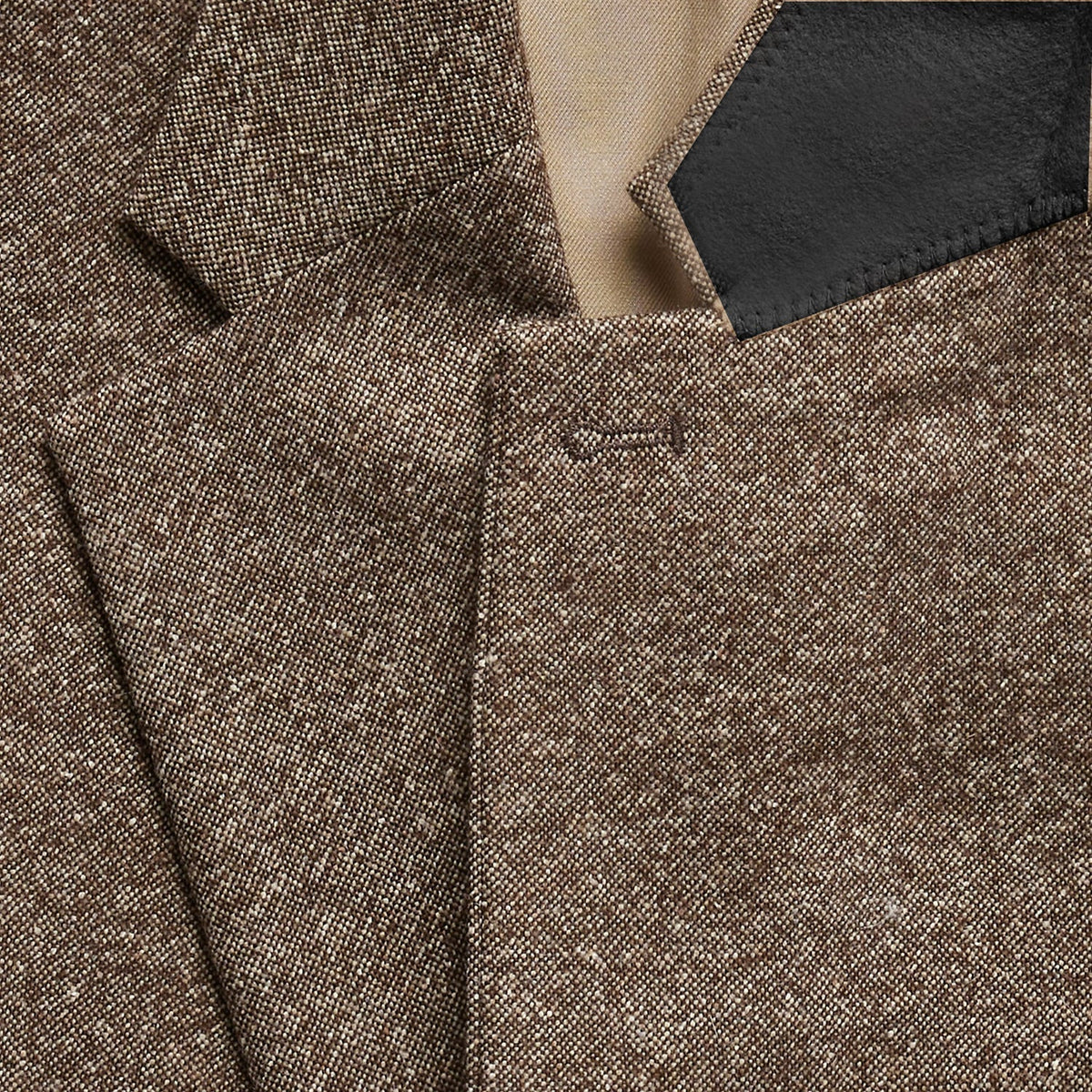 Montgomery | Men's Tweed-Style Three-Piece Wedding Suit - product photo 6