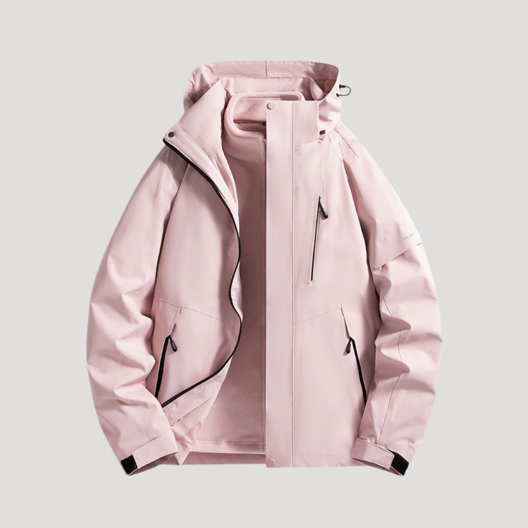 Florence | Women's Hooded Outdoor Jacket with Zip Pockets – image 4