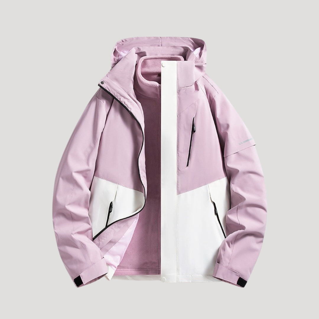 Florence | Women's Hooded Outdoor Jacket with Zip Pockets – image 10