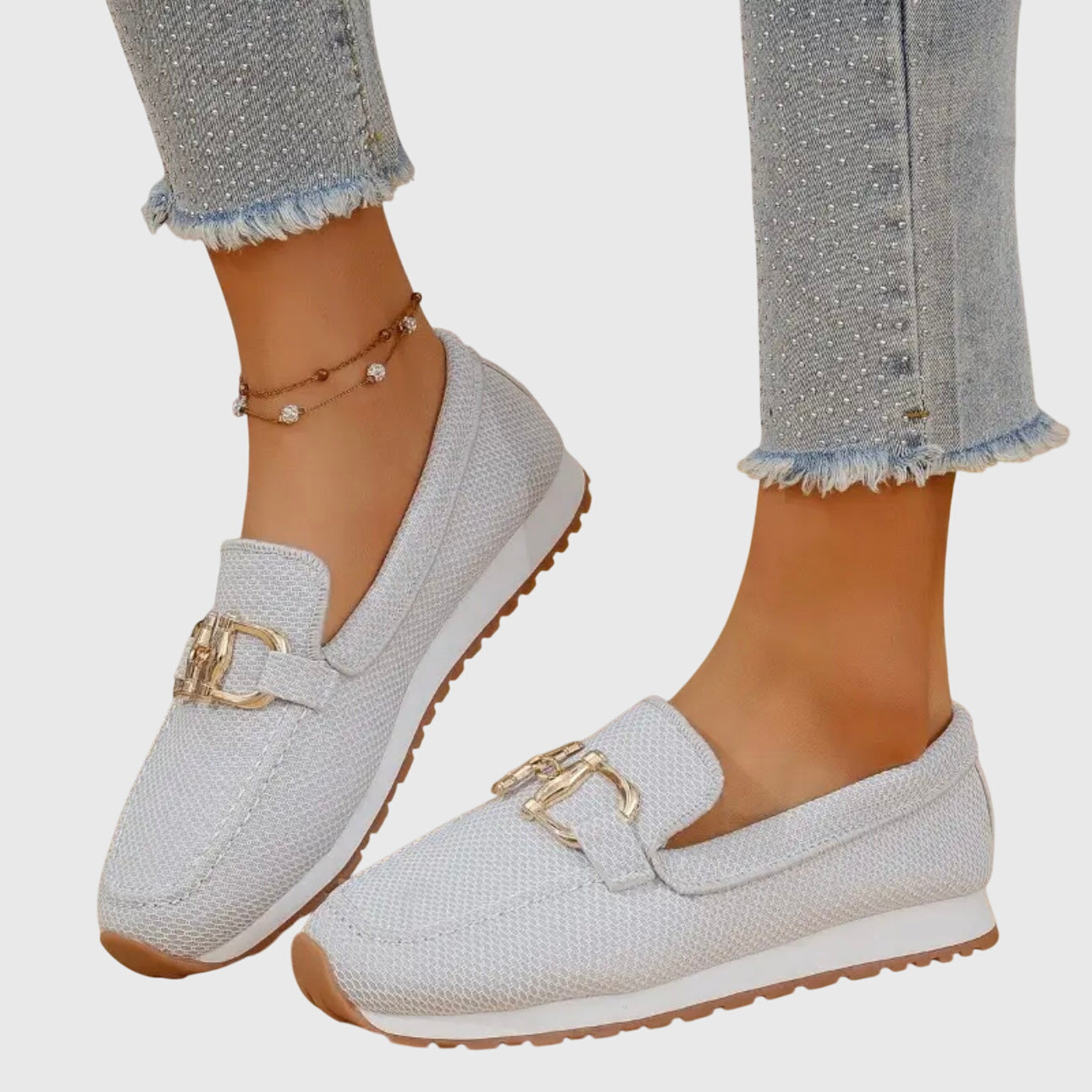 Women's Loafer Suede Slip On Cushioned Support