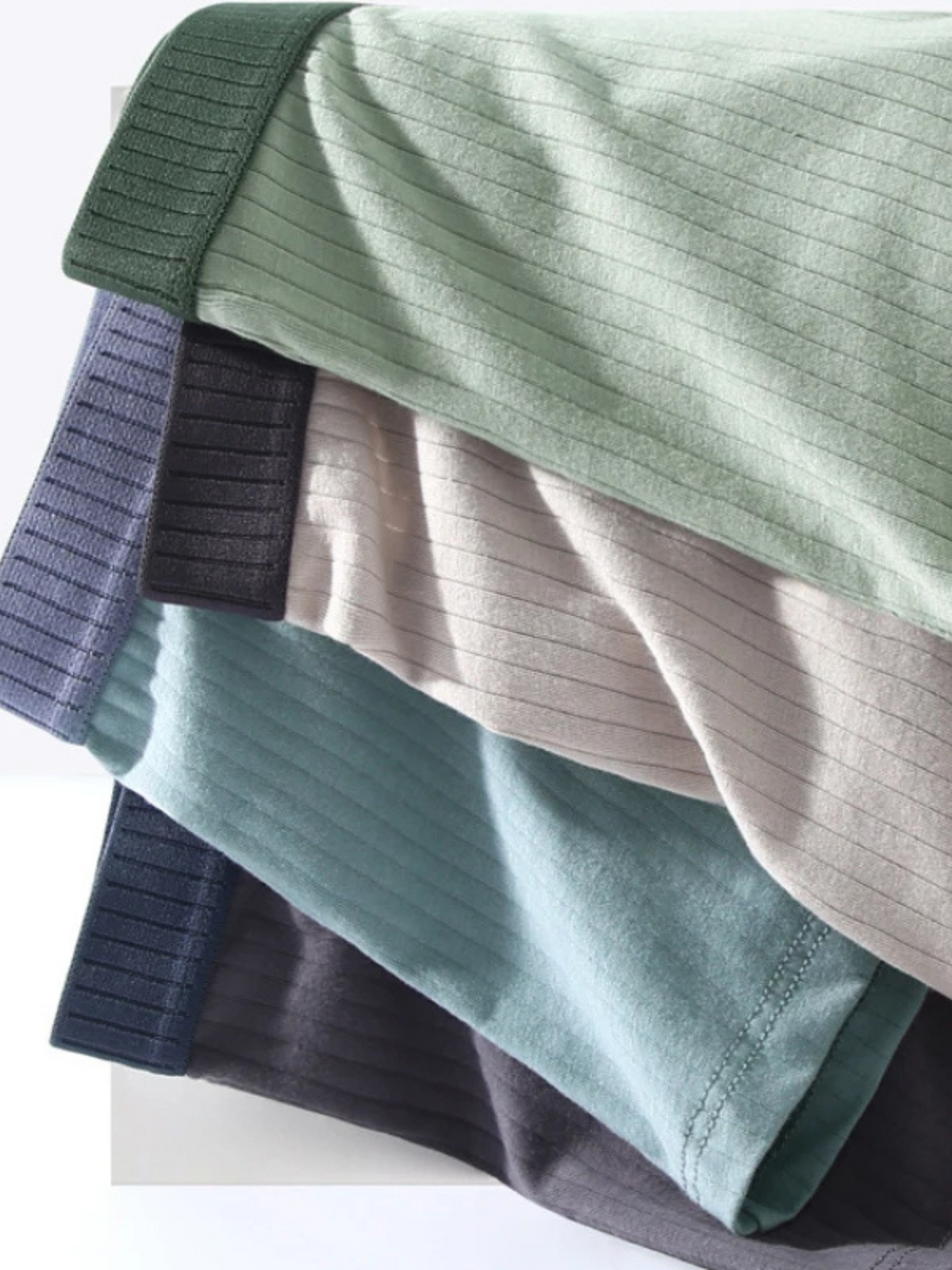 Amos | Men's Ribbed Boxer Briefs Six-Pack