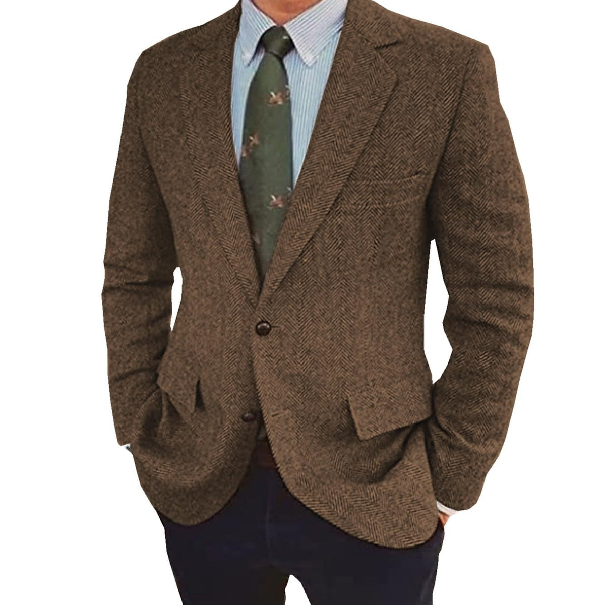 Edmund | Men's Retro Single-Breasted Two-Button Jacket – product image 1