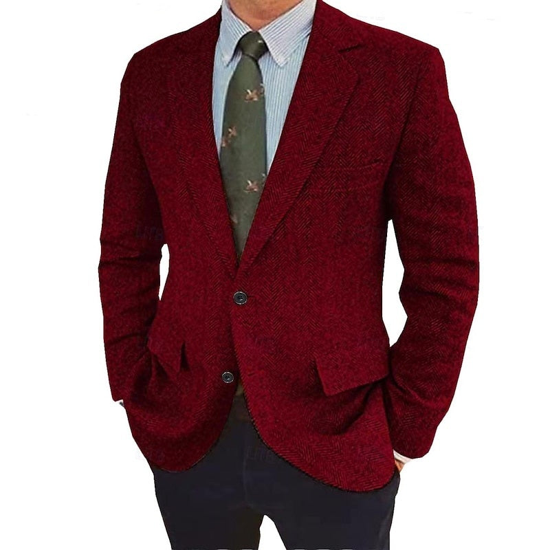 Edmund | Men's Retro Single-Breasted Two-Button Jacket – product image 5