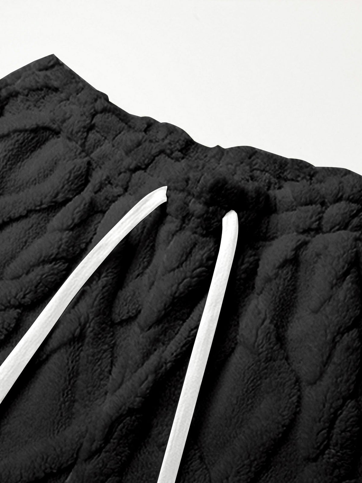 Thatcher | Men's Cosy Textured Drawstring Joggers - image 3
