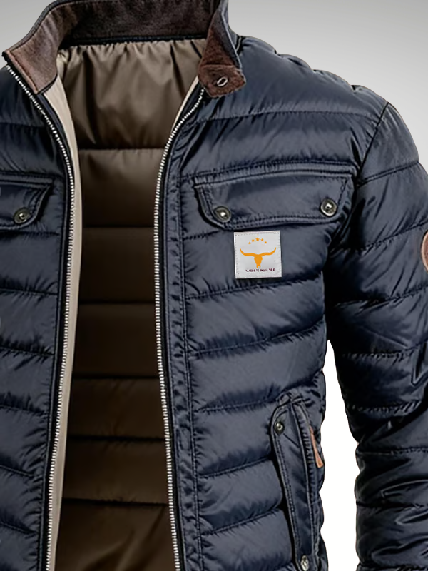 Torin | Men's Quilted Stand-Collar Jacket - image 6
