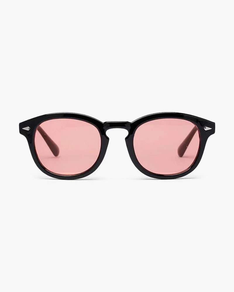 Sunglasses Round Tinted Geometric Frame