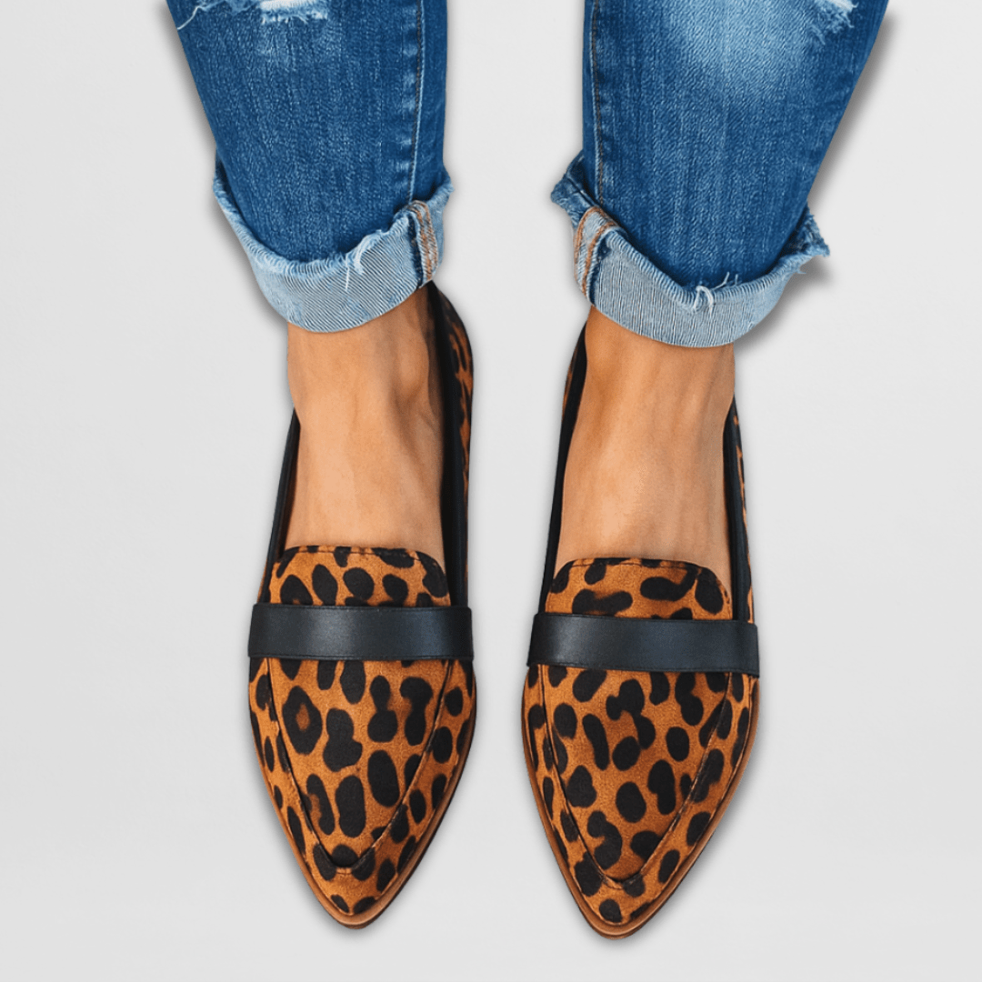 Women's Loafer Suede Slip On Cushioned Insole