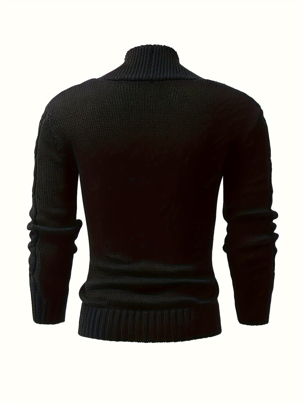 Benedict | Men's Cable-Knit Button-Front Cardigan