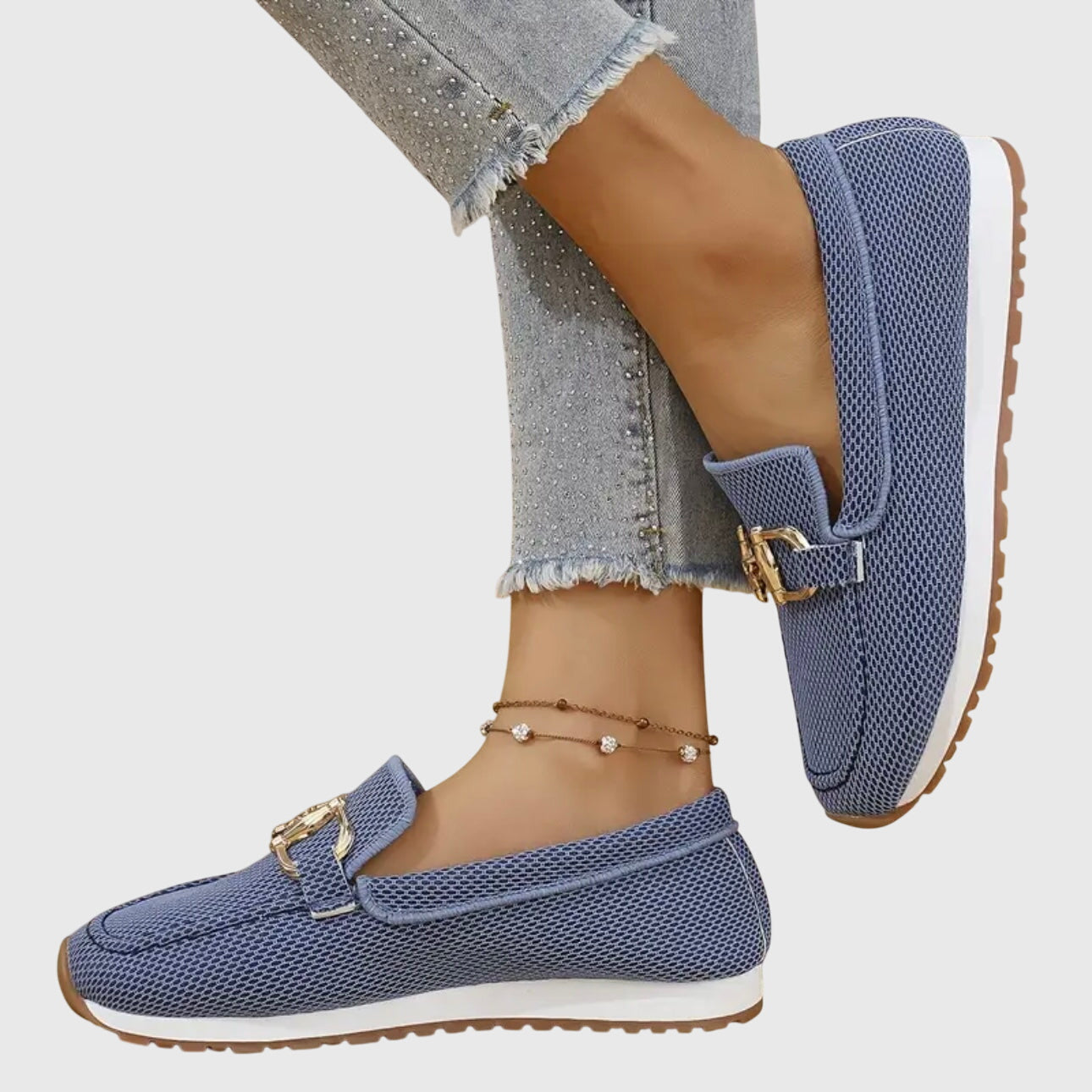 Women's Loafer Suede Slip On Cushioned Support