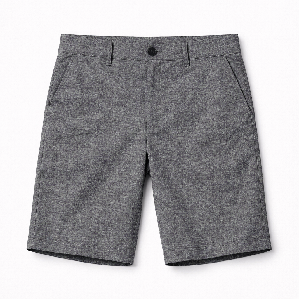 Casual Shorts in Khaki with Drawstring Waist