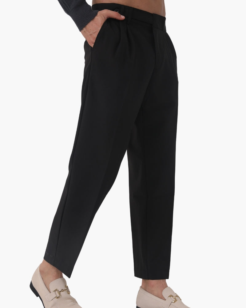 Paris / Men’s High-Waist Tailored Pleated Trousers
