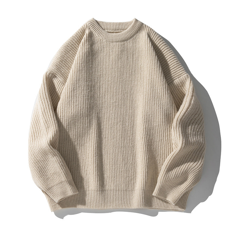 Lior / Ribbed Crewneck Knit Sweater