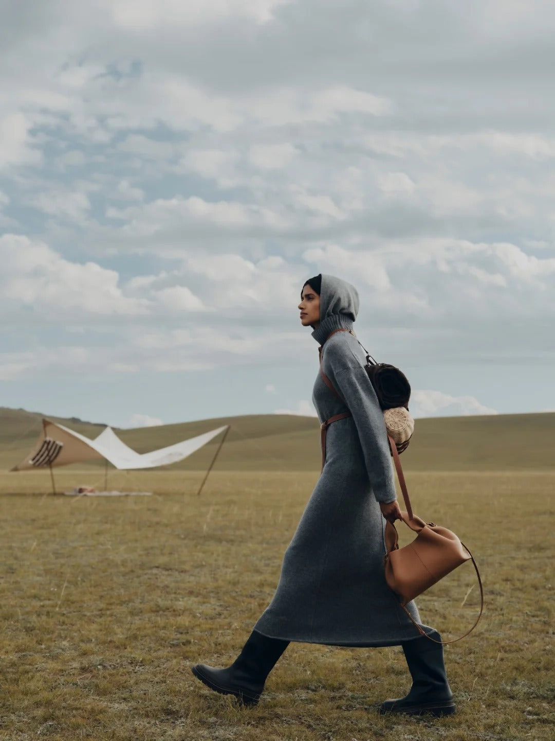 Élodie / Women’s Genuine Leather Cloud Bag