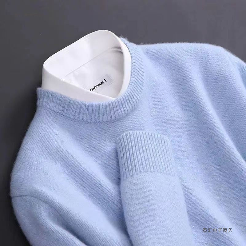 Eldridge / Classic Crewneck Knit Sweater