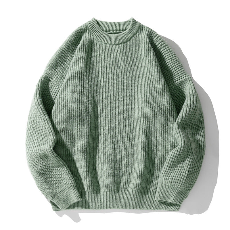 Lior / Ribbed Crewneck Knit Sweater