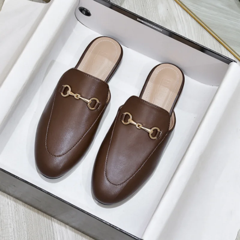 Isolde / Women’s slip-on Horsebit Leather Loafers