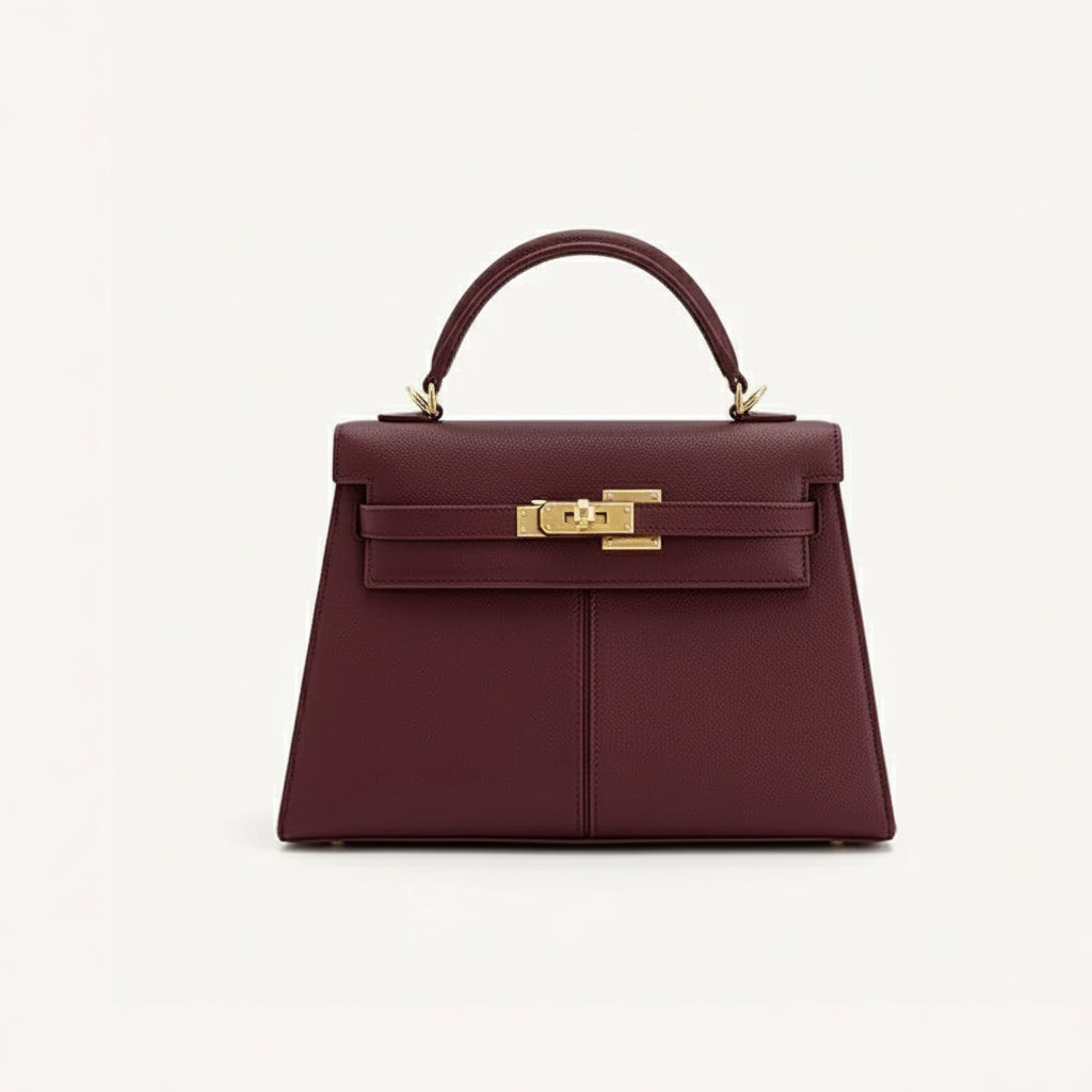 Solène / Women’s Vintage Leather Crossbody Handbag